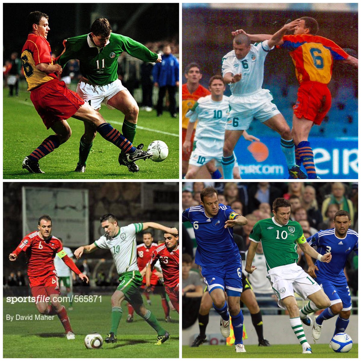 ildelima6's tweet photo. Tomorrow one more game against @FAIreland 🇮🇪⚽️🤩 Amazing memories, players, stadiums and shirts 🏟🇮🇪🇪🇸🇦🇩 #ireland #dublin #avivastadium #lansdowneroad #comunal #miniestadi #barcelona #roykeane #robbiekeane #kevinkilbane #captain @kdkilbane77 https://t.co/uyZK9Piehn