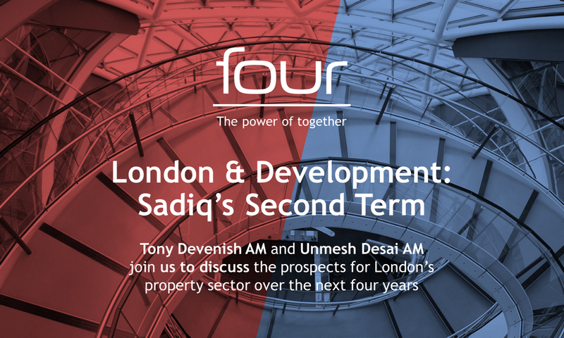FourPAnews's tweet photo. ‘London &amp; Development: Sadiq’s Second Term’. An in-depth discussion with Labour’s Unmesh Desai AM (City &amp; East) and the Conservative’s Tony Devenish AM (West Central) on the challenges facing the property sector under the Mayor’s second term: 
https://t.co/VcDr2VjETH https://t.co/txXH2RFPpA