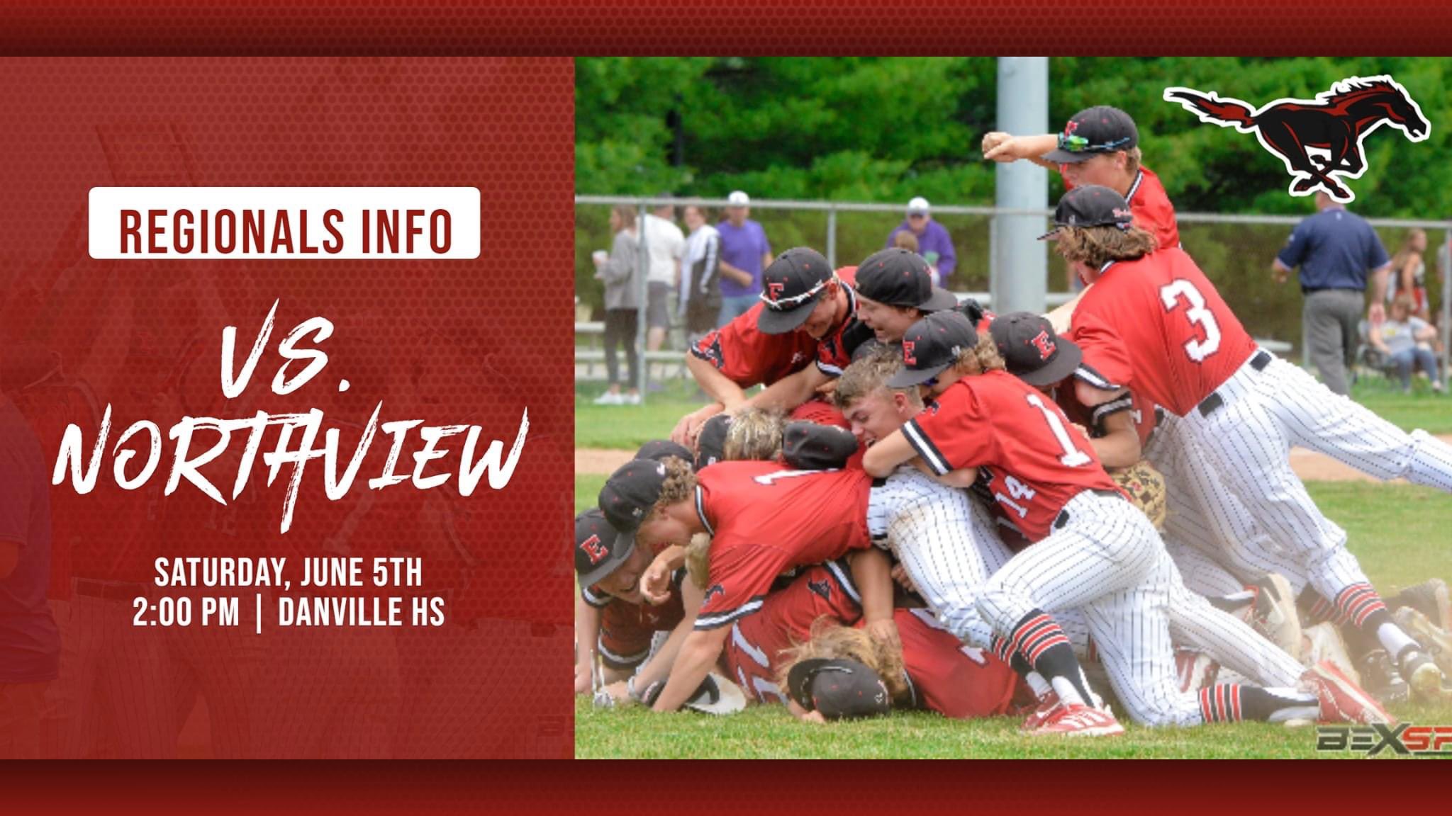 Edgewood Baseball on Twitter "🚨SCHEDULE CHANGE🚨 The Mustangs Regional