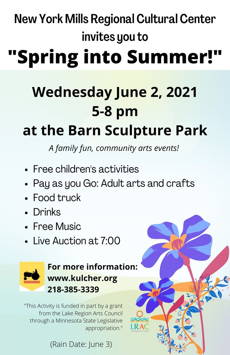 Spring Into Summer TODAY June 2nd @ NYM Sculpture Park! - mailchi.mp/fed81e9fa540/1…