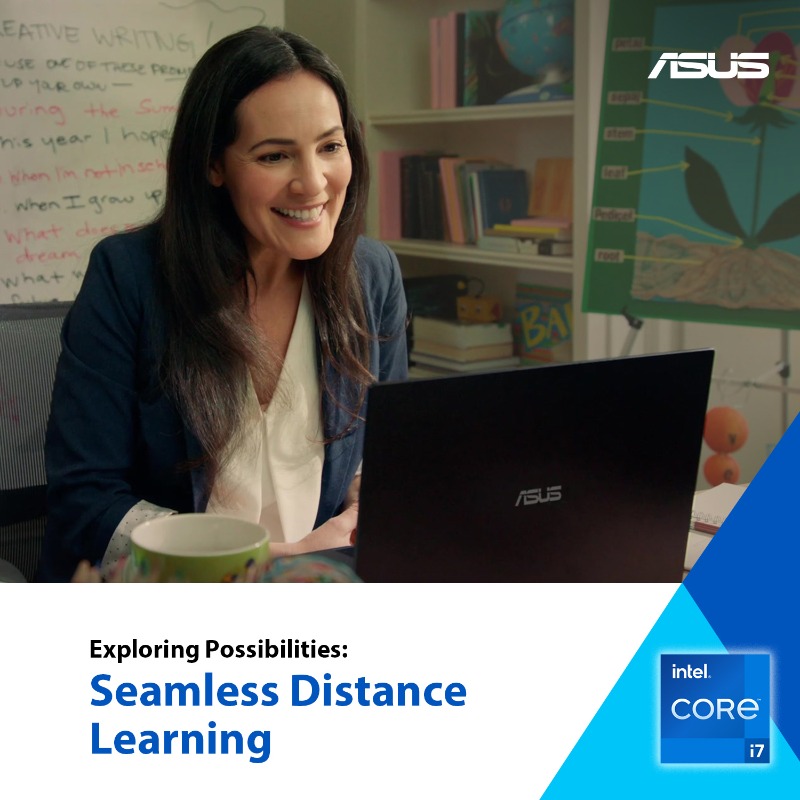 ASUS's tweet photo. Explore the possibilities for seamless distance learning with us🔍
✅Better video conferencing experiences
✅Versatile hinges
✅Handy styluses
With those features, both students and teachers could have endless possibilities even at home! #EducationExplorers #ASUS #ASUSEducation