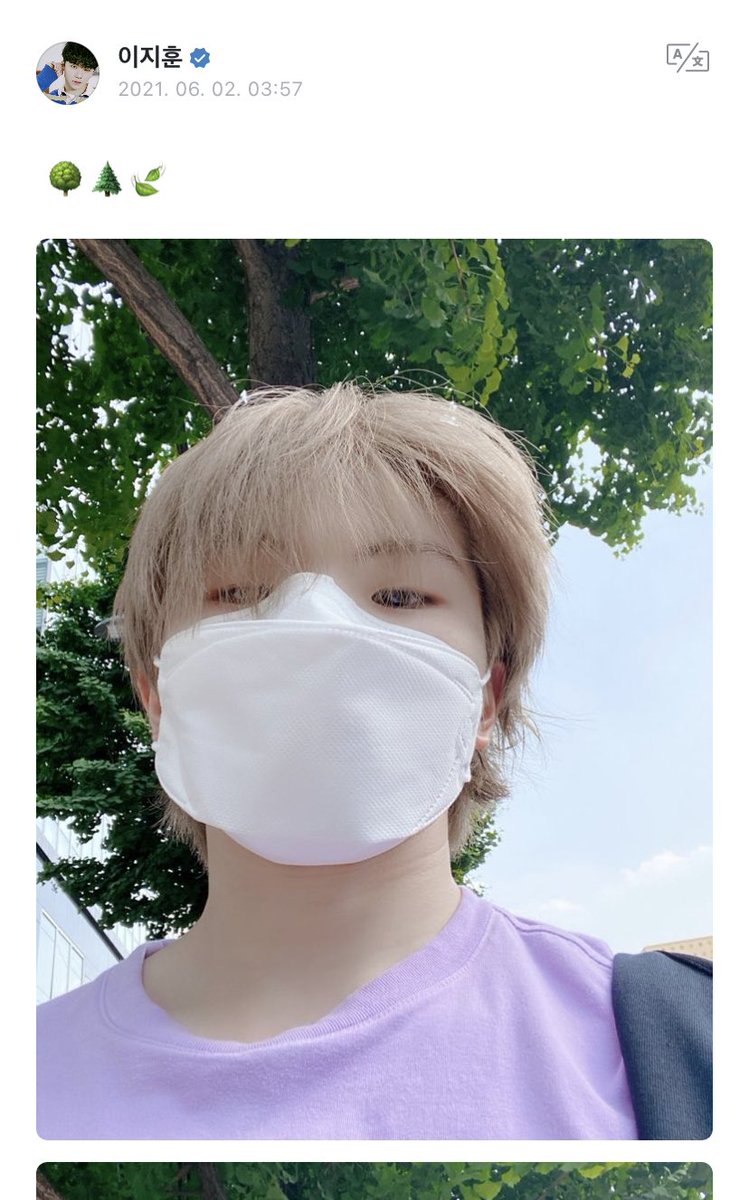 svt_verse's tweet image. From #우지

#WOOZI: 🌳🌲🍃

#SEVENTEEN #세븐틴 @pledis_17
