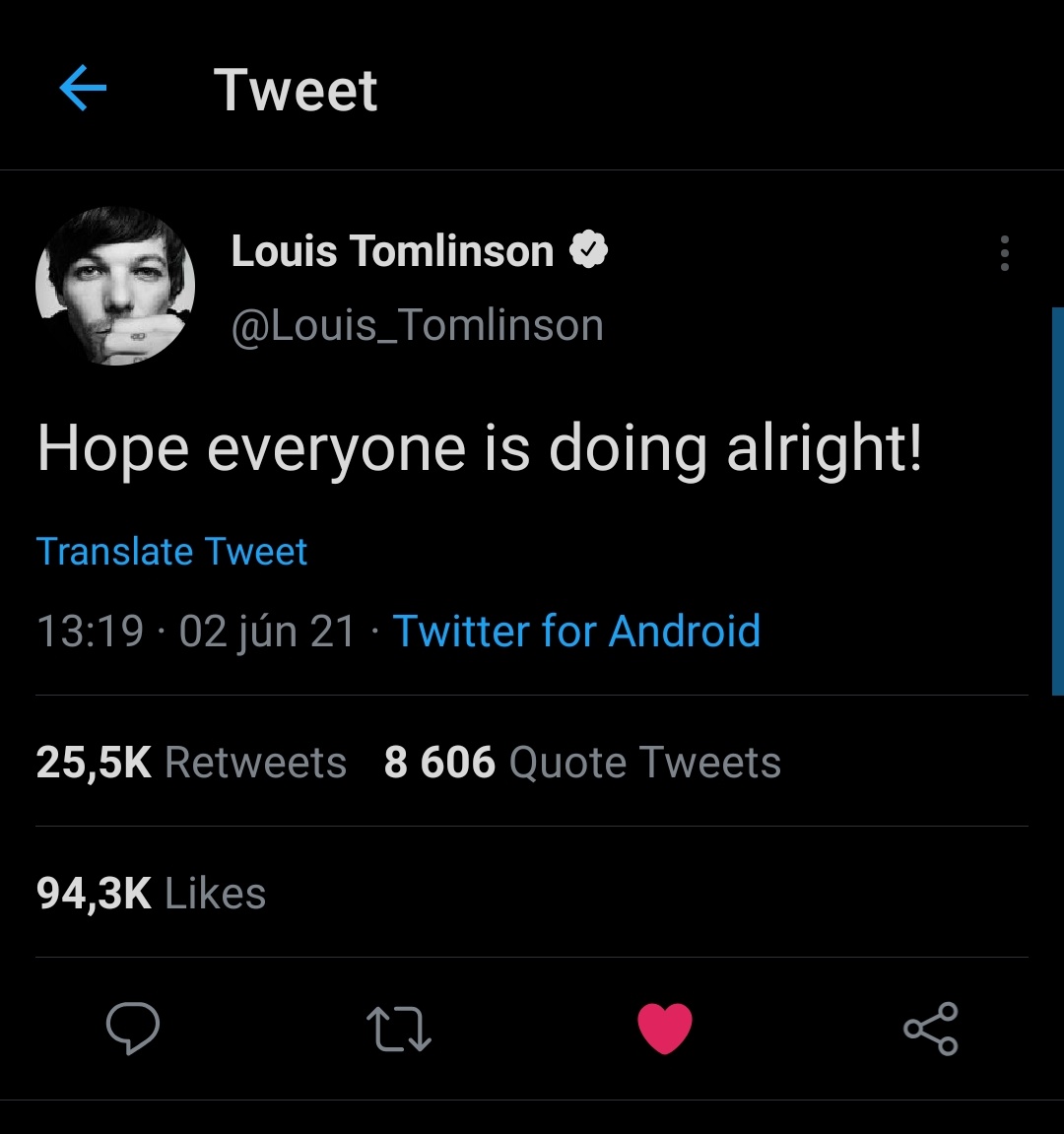 louisrry_'s tweet photo. This Louis                     Tweeted this https://t.co/hJ3AEoDNMF