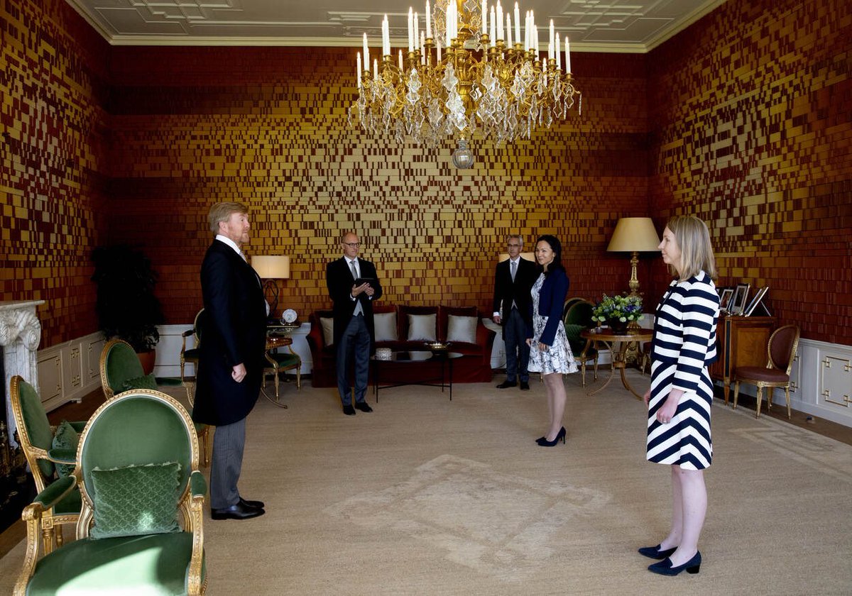 cmnpieterse's tweet photo. From Rome to Riga! Great honor to be sworn in yesterday as the new Dutch Ambassador to the Republic of Latvia by His Majesty the King of the Netherlands. Looking fwd to starting in august @NLinLatvia https://t.co/NPDPmczG0K