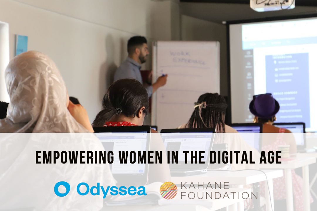❗️♀ The female unemployment rate in Greece is a shocking 20.2%. This number is significantly higher for women from vulnerable groups, such as refugees and asylum seekers. 

We're working with the #KahaneFoundation to change this. Find out how: odyssea.com/2021/04/26/emp…