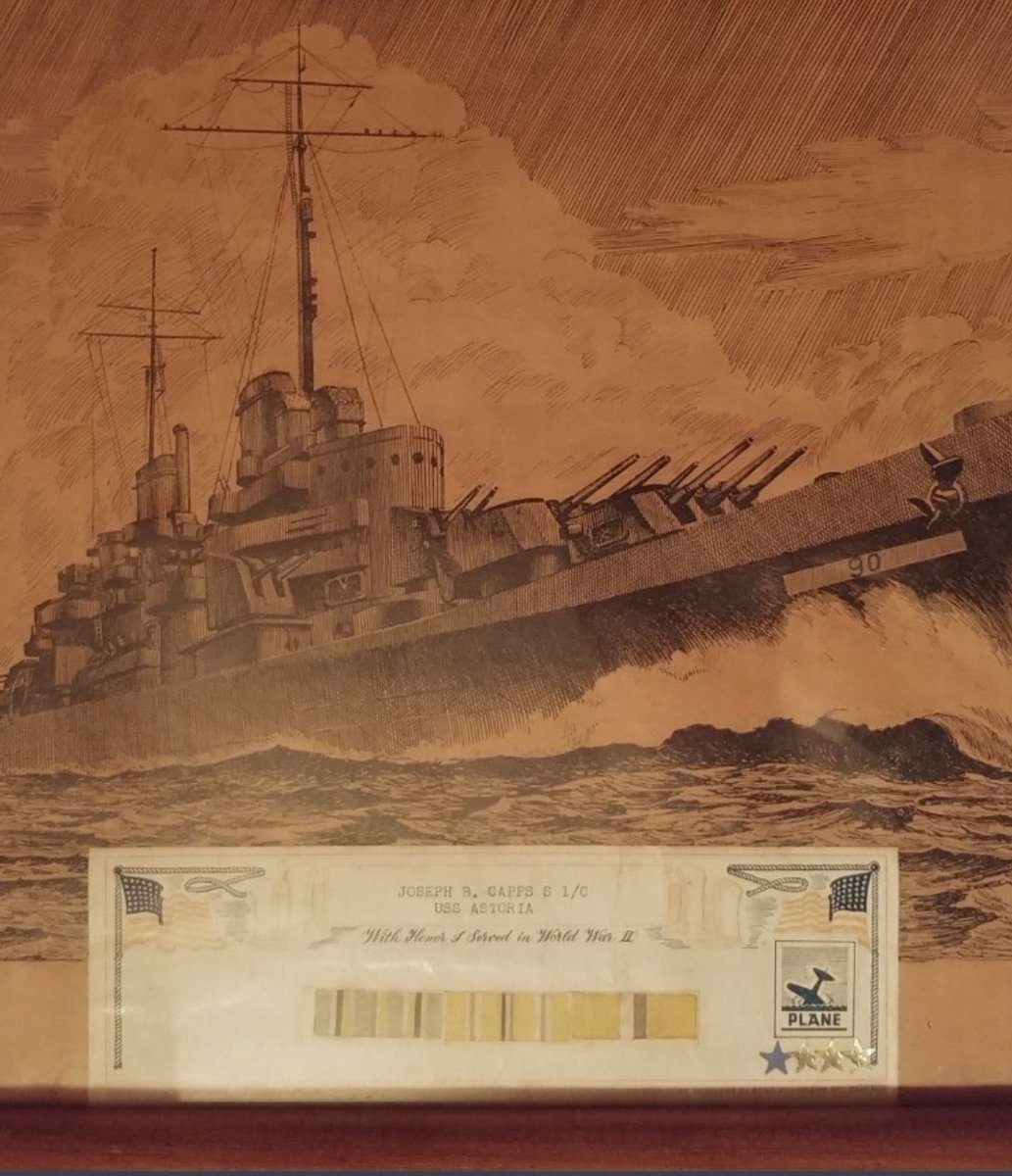 My father was on the USS Astoria at the battle of Midway. I am sad I lost him when I was a kid.