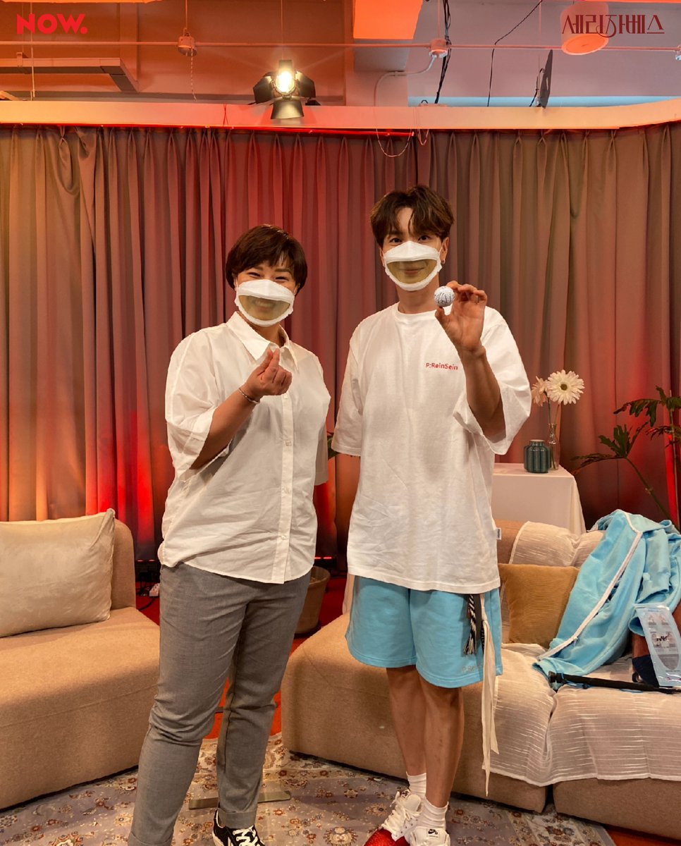 npop_zip's tweet photo. 성덕 골프특🏌🏻‍♂️ 세리계 탔어요~~🙌🏻 트기 영웅 #세리자베스 👸🏻 실물 영접👏🏻 둘 사이에 벽🧱이 느껴져요.. 완벽(케미)✨ 골프로 맺어진 박남매👫🏻 #슈퍼주니어 #이특 #NOW온에어 https://t.co/XHpOVxkcqe