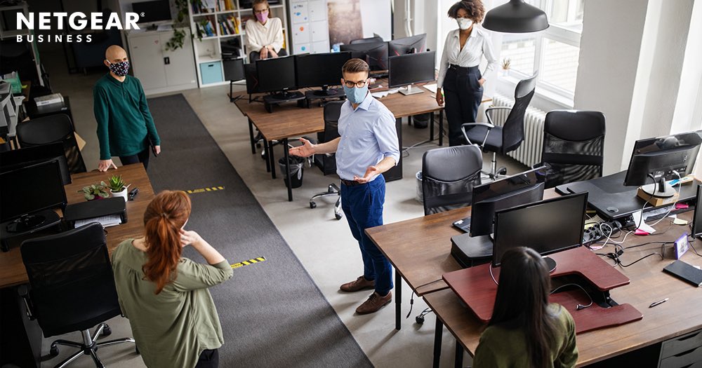 Back to normal - Wenn die Büros wieder öffnen, gibt es einiges zu beachten. Diese 10 Dinge sollten Sie bei #HybridWorking in Ihrer #IT sicherstellen. Tipps und Tricks finden Sie im #NETGEAR Business-Blog: blog.netgear.com/blog/with-offi…