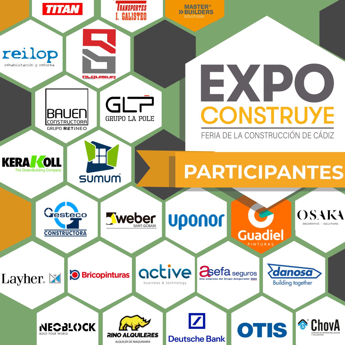 Uponor_ES's tweet image. El 17 de junio estaremos en la I Feria Profesional de la Construcción de Cádiz: ponencia “Soluciones Eficientes e Innovadoras para los edificios 4.0"
expoconstruye.es/programacion/
#sostenibilidad #construcción #rehabilitación #movingForward