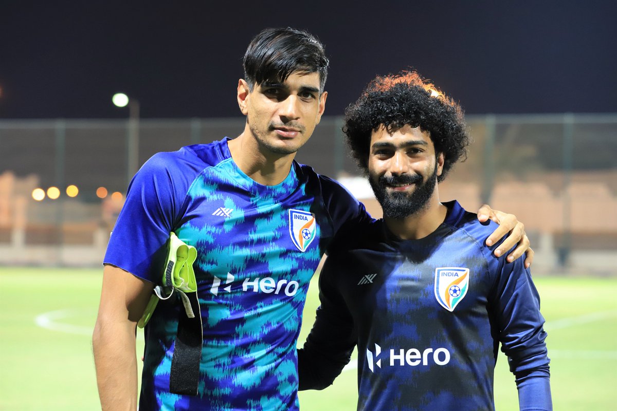 Just 1⃣ day to go before the #BlueTigers 🐯 are back in action at the <a href="/FIFAWorldCup/">FIFA World Cup</a> Qualifiers 😍 

🇮🇳 vs 🇶🇦
📍 Jassim Bin Hamad Stadium, Doha
🕥 10:30 PM (IST)

#WCQ 🏆 #BackTheBlue 💙 #IndianFootball ⚽
