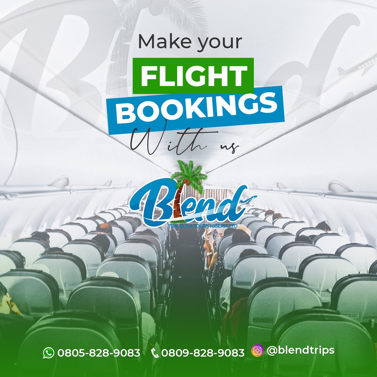BlendTrips's tweet photo. For your international and local flight bookings, we are always at your service 💙
-
-
-
-
#flight #flighticket #blendtrips #travelwithblend #blendtribe #internationalflight #localflight https://t.co/N8CrUXipgv