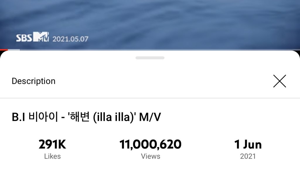 khb131_Global's tweet photo. B.I - '해변 (illa illa)' M/V

11 Million views 🔥🔥🔥
illa illa illa illa we can do this 💪🏻

6pm kst goal : 13.1M 

🔗 https://t.co/KyHGjJ9Wbm

STREAM WATERFALL ALBUM
#HANBIN #BI #비아이 @shxx131bi131 https://t.co/z62RDVfYEX
