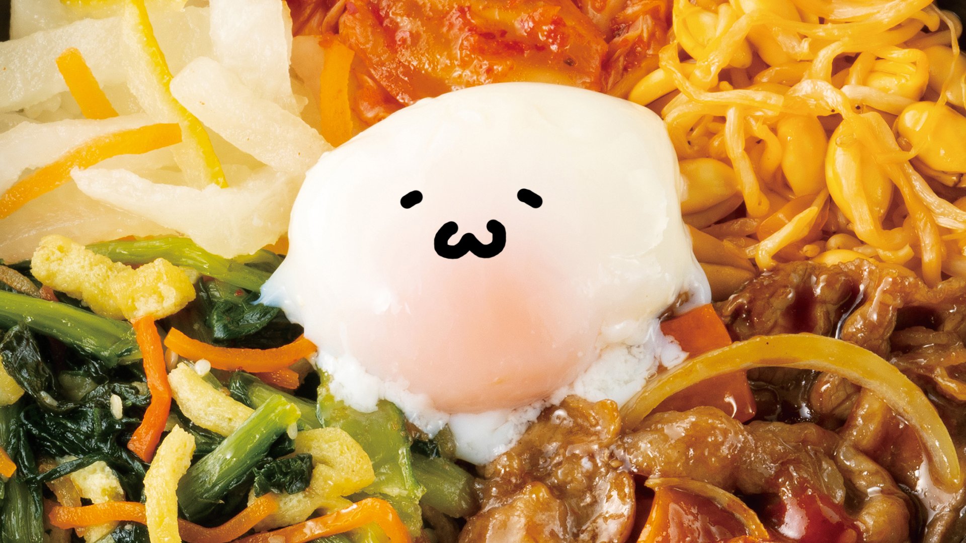 ほっともっと 公式 おはようございます 今日は たまごの日 らしいですよ 野菜が摂れるビビンバは 今日は半熟たまご付きで食べるのはいかがでしょう プラスから揚tシャツ小咄 実は昨日のプラスから揚tシャツのデザインは 私の隣の席の人の