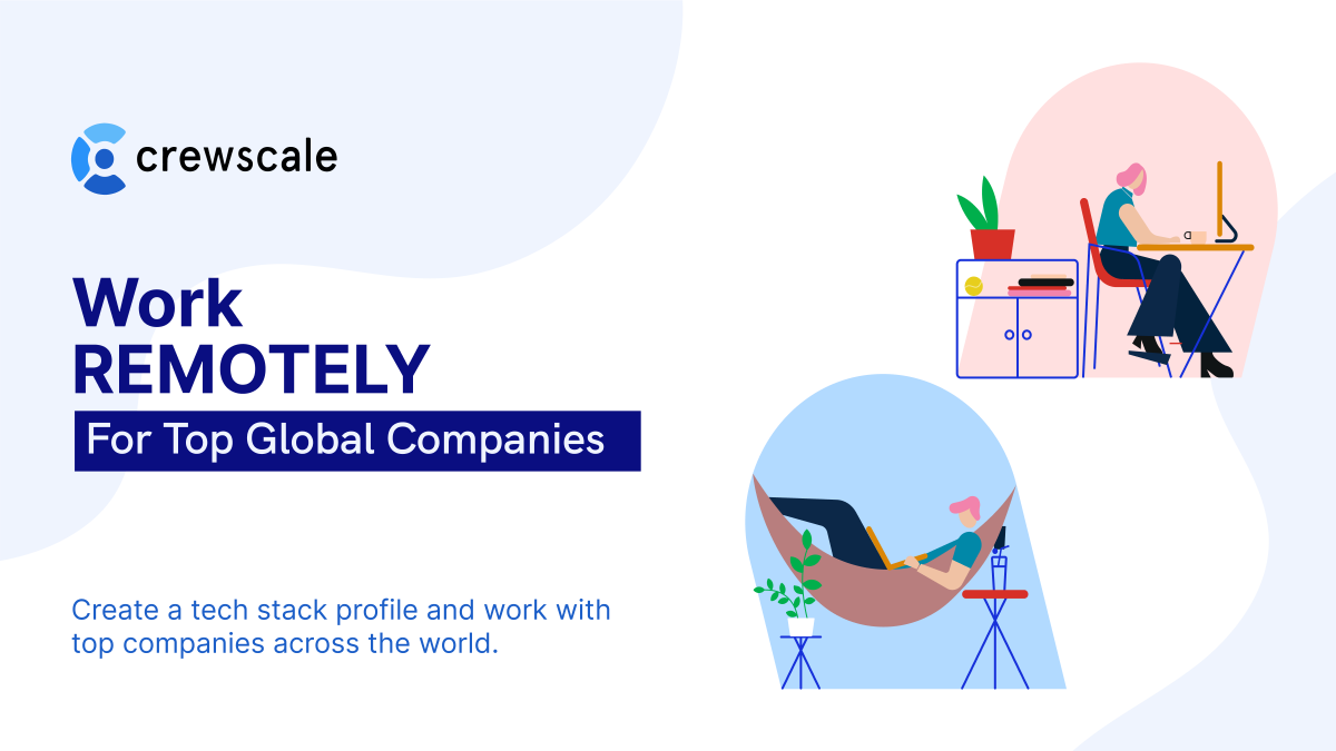 crew_scale's tweet image. If you 💓#codingfromhome the #topglobalcompanies will 💓 you back.
Let us match you with them.
Choose your tech stack here: bit.ly/34BZVKv