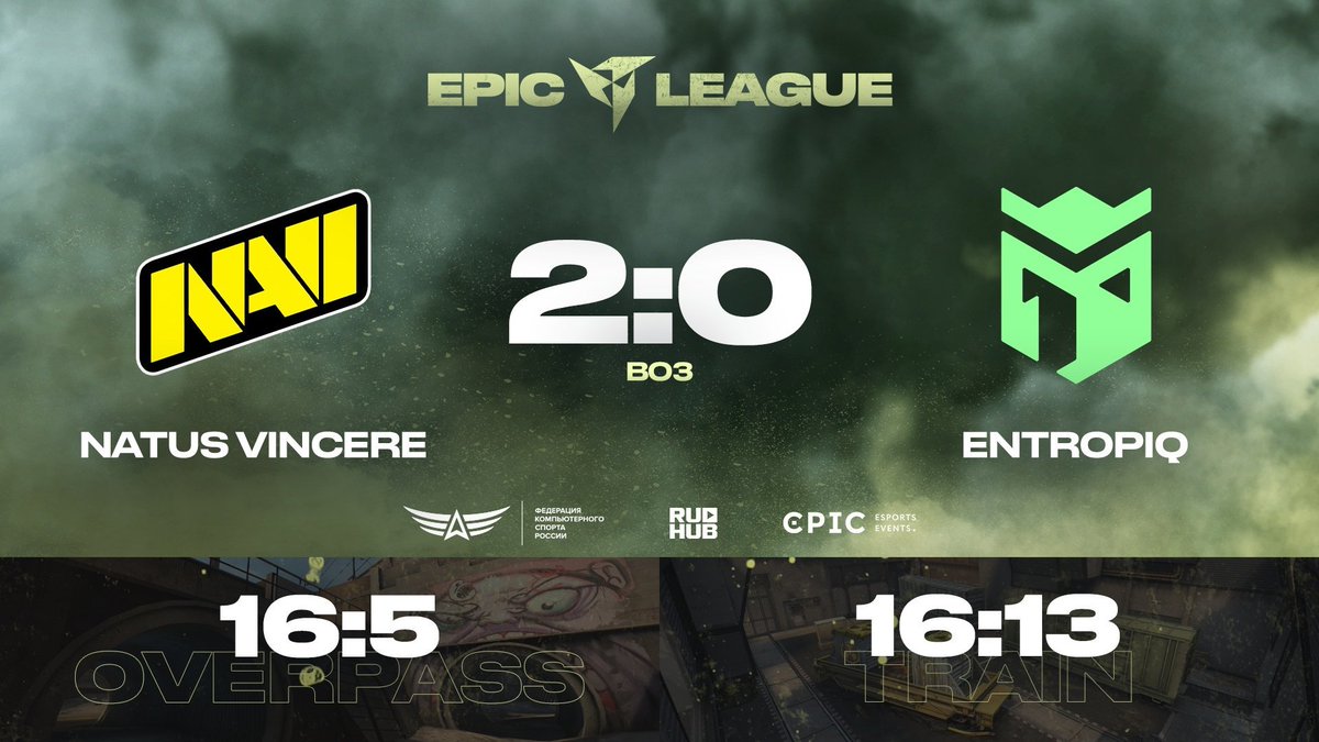 EPIC League CIS RMR is OVER! ✌️

#CISRMR