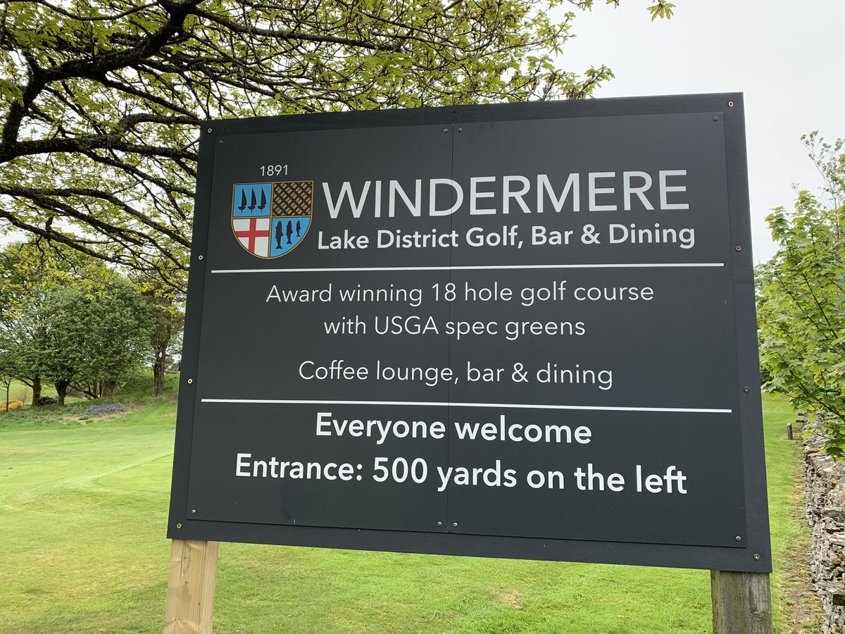 We have a fantastic membership but did you know that our wonderful facilities are available for everyone to enjoy!
⛳️18 hole golf course
☕️ Coffee Lounge
🍴 Dining

👨‍👩‍👧‍👦Everyone welcome!
👋 See you soon!

#inclusive #welcome #lakedistrict #newsign #golf #coffee #dining