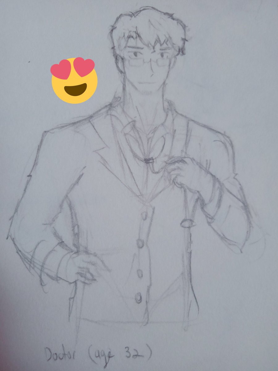 WGriffonart's tweet photo. Draw by me: From Boyfriend to Husband 🥼🩺👨‍⚕️🏥🧑‍⚕️🥵🥵
(Doctor Samuel) 
#gay #muscle #yaoi #bl #myart #bara https://t.co/ekG2QIjNAg