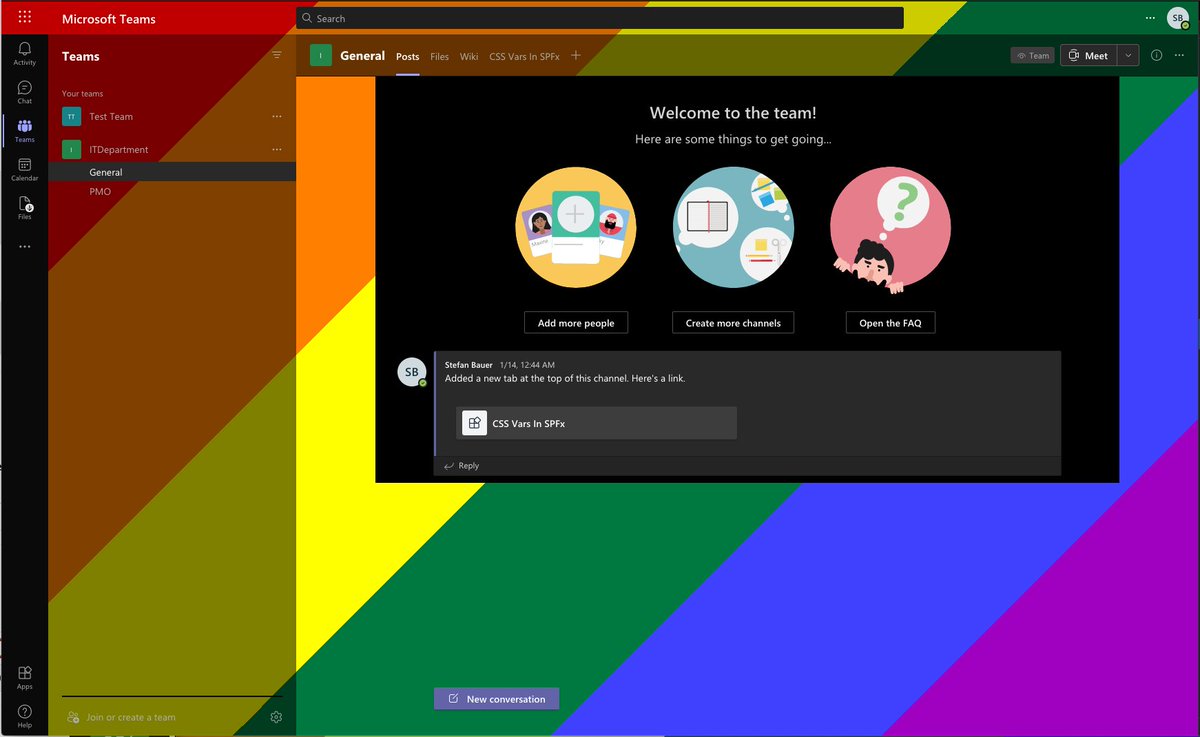 Microsoft Teams Say It Loud And With Pride With This New Theme On The Microsoftteams App For Ios Learn More Here T Co Rltepewe5b T Co 4s9fhpjpzl