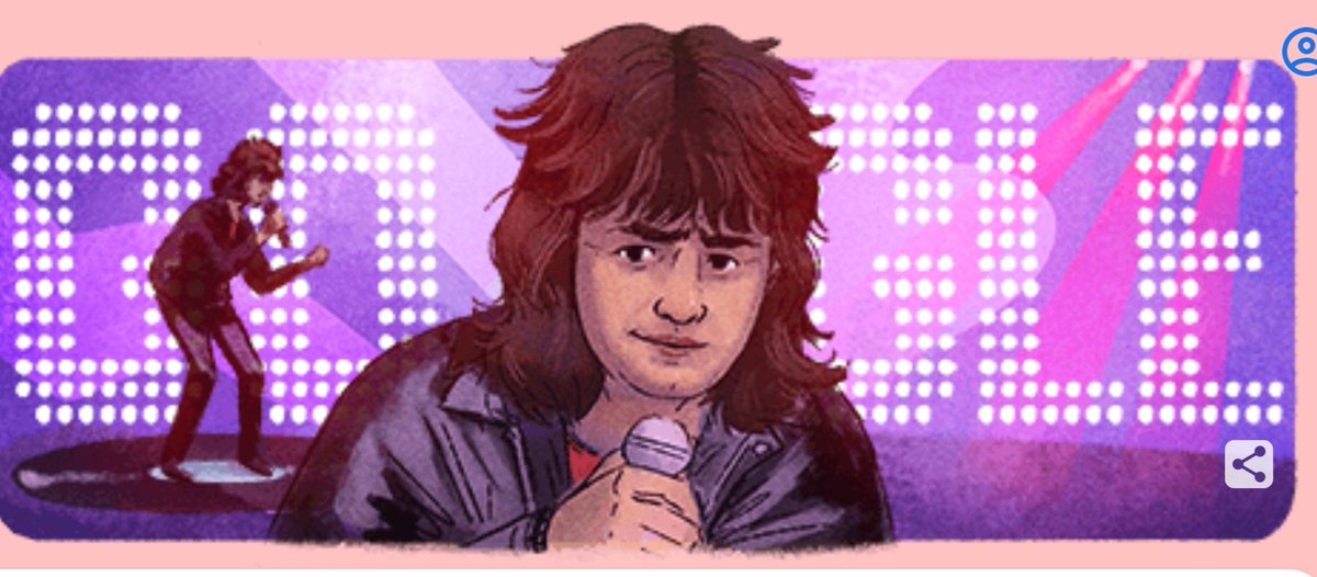 Euh Google, c'est pas mal de rendre hommage à Balavoine, mais franchement ce visu, on en parle ?  . . .