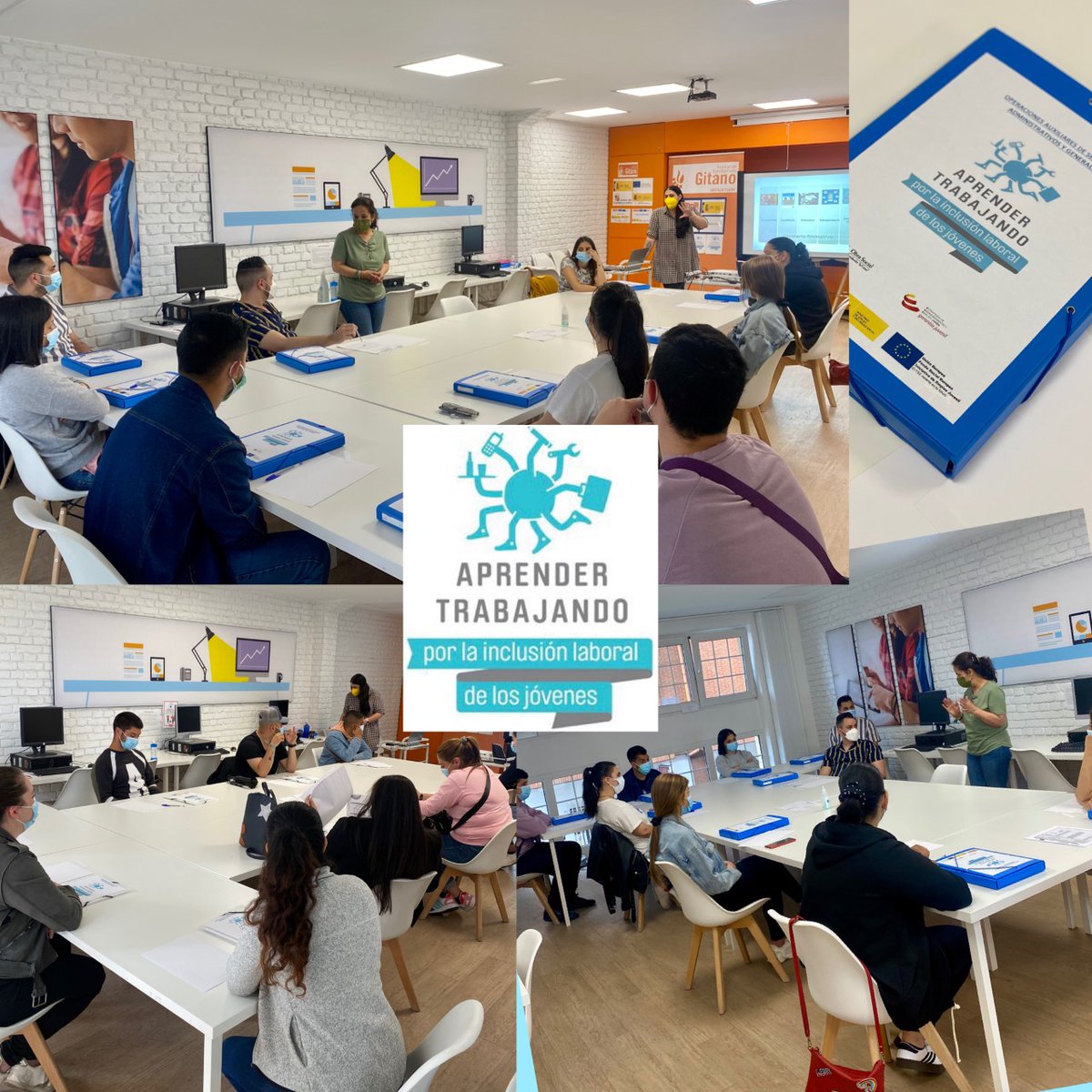 gitanos_org_CYL's tweet photo. Hoy comienza en @gitanos_org_CYL #Leon el #AprenderTrabajando especialidad Op Aux Servicios Administrativos y Grales. Tras 6 intensos meses con formación teórica y práctica. A por ello!💪🏻📚🖊#GarantíaJuvenil #gitanasconestudiosgitanasconfuturo
#gitanosconestudiosgitanosconfuturo https://t.co/UtWShngJFz