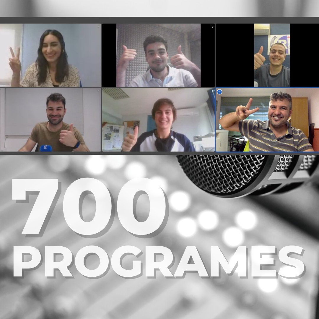aquialoest's tweet photo. Encetem el mes de juny celebrant que ja sumem 700 programes! 👏👏👏
👉🏼Des del 2018 que les emissores d’@emunfm @ua1lleidaradio @alpicatradio @radiotarrega @radioponent i @radiorossello treballem conjuntament en aquest magazín territorial de @laxarxacat 🥳
✊🏼Gràcies #westers! https://t.co/SqoDxvcEgf
