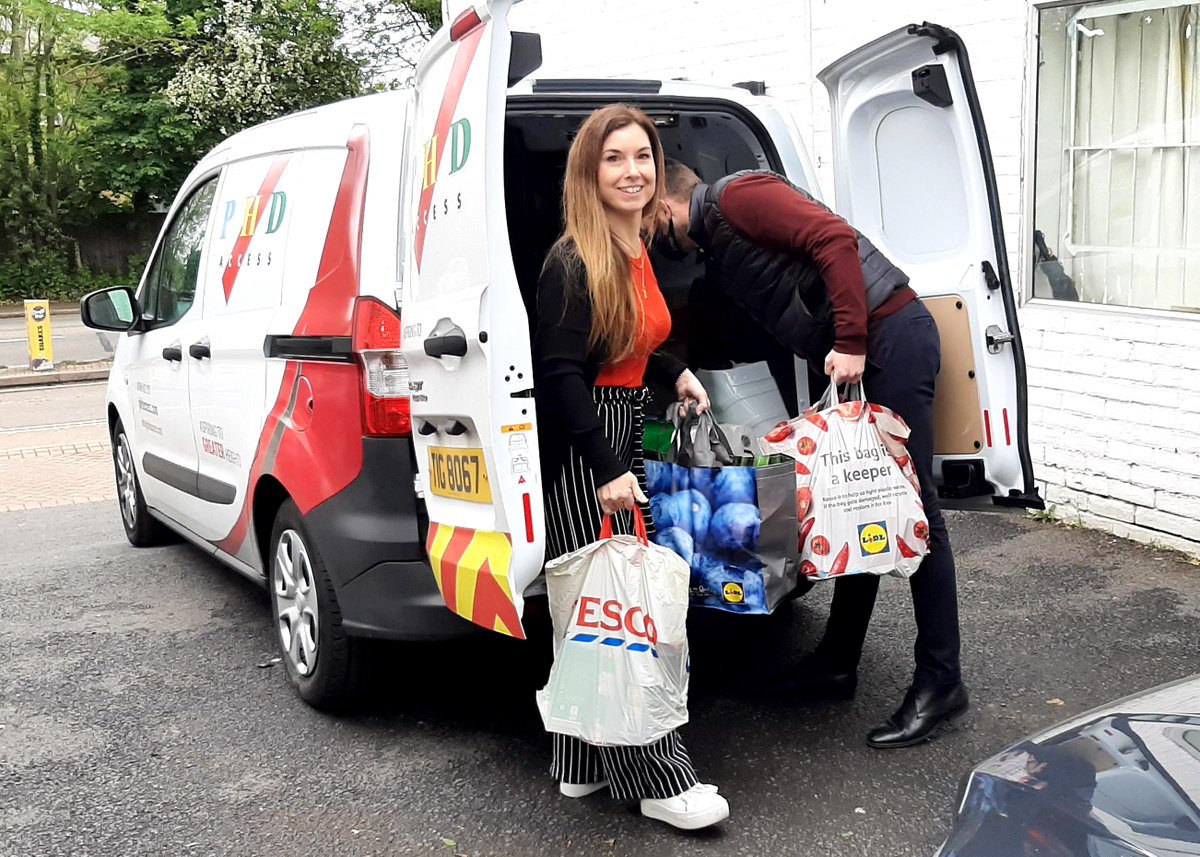 PHD_Access's tweet photo. In May, PHD Access, along with @Project7  and @overlayevents asked their employees to donate food towards @TrussellTrust Hillingdon Food Bank. It was fantastic to see everyone get involved and all together we donated 57.7kg of items! #TeamPHD #FocusOnPeople #FoodDonation https://t.co/BREUPLxuN8