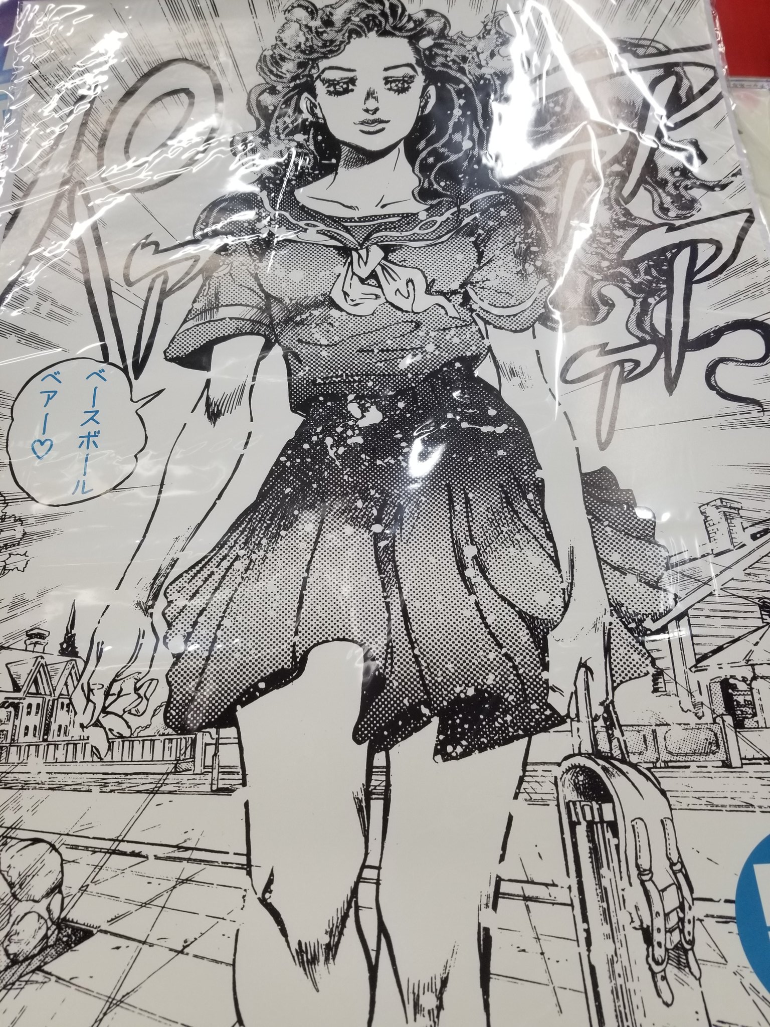 ジョジョ base ball bear Tシャツ 山岸由花子 レア ジョジョ×Base Ball