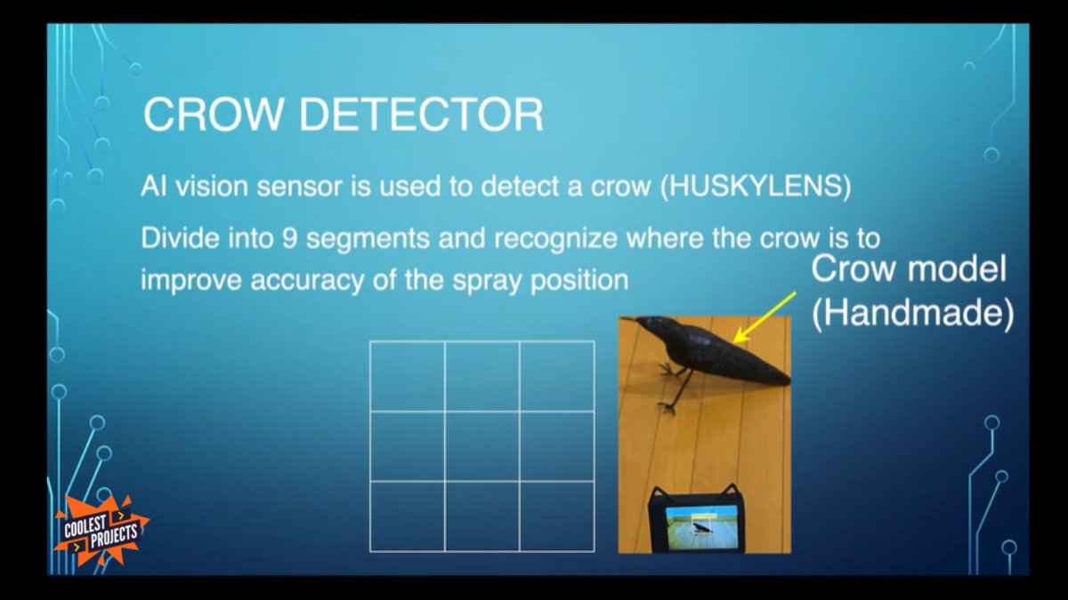 CoolestProjects's tweet image. Have you ever had a problem with crows going through your garbage? Shuntaro from Japan has just the solution! 

See this project and much more: online.coolestprojects.org/projects/1358 

#CoolestProjects #CoolestProjectsCelebration