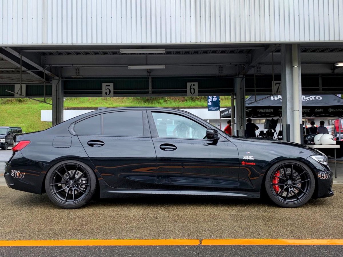 BMW3ser. x OZ Leggera-HLT 19inch Matt Black #bmw #g20 #3series #oz 