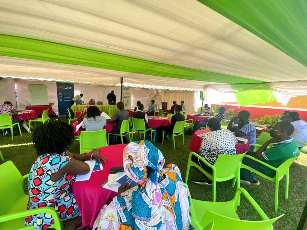 OutboxHub's tweet photo. Together with @nssfug and @MastercardFdn, we're holding Regional Round Table discussions in different districts. Today, we're in Soroti &amp; Yumbe discussing how to support Small &amp; growing Businesses in the Agriculture sector, on how they can benefit from the #HiInnovator Program. https://t.co/dCkfslJl3H
