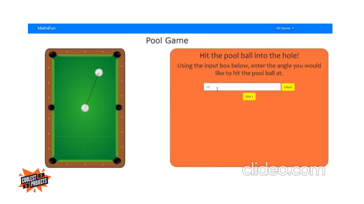 CoolestProjects's tweet image. Who knows the correct equation to this archery problem!? 🤯 (Tell us!)

Check out Sejin, Achintya, Aniket and Joshua&apos;s project, Maths4Fun: online.coolestprojects.org/projects/2359

#CoolestProjects #CoolestProjectsCelebration