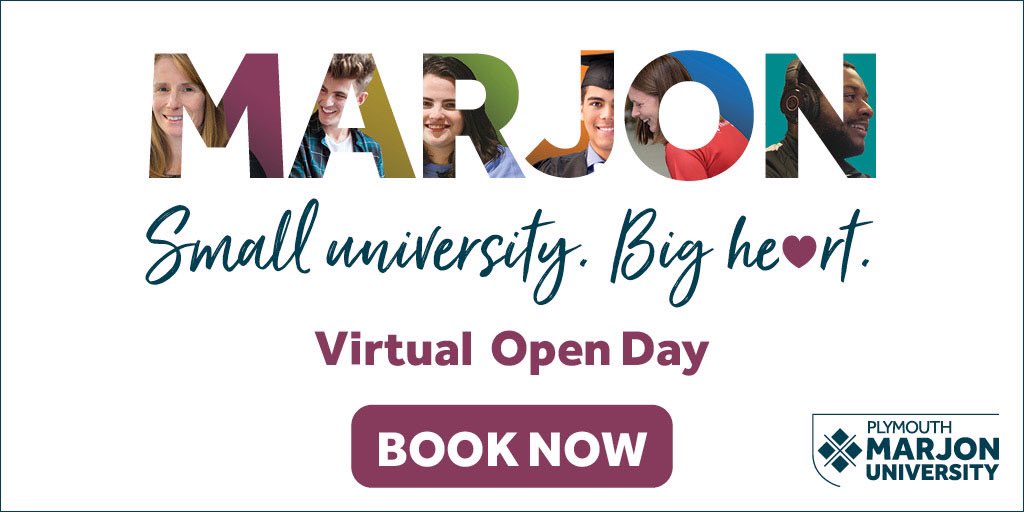 marjonuni's tweet photo. Our Virtual Open Days start tomorrow🤩

If you’re thinking of applying for university, this is the best place to find out all you need to know!

Book now 👉 https://t.co/foW0TlR8pL https://t.co/X3ARwwFYIZ