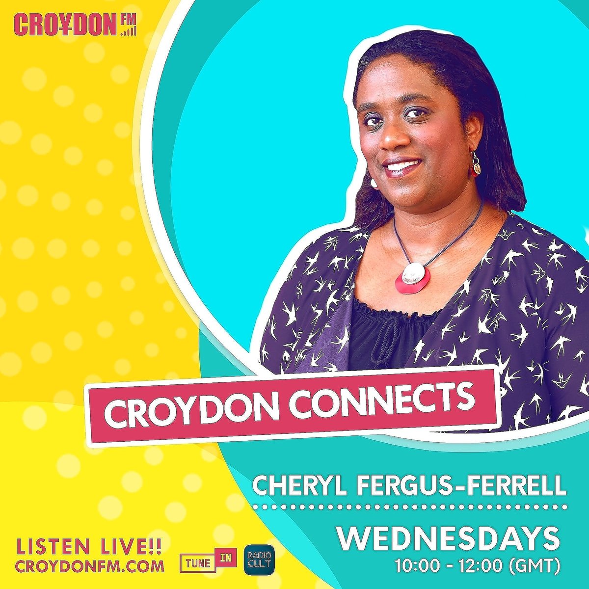 CFergusFerrell's tweet image. Good Morning...tune into @CroydonFM LIVE from 10am - 12pm for Croydon Connects...the show that connects Croydon to the Nation! 🎶🎙🎚📻📰 #LocalNews #DiscussionTopics #InspirationalCroydon #Soul #RnB