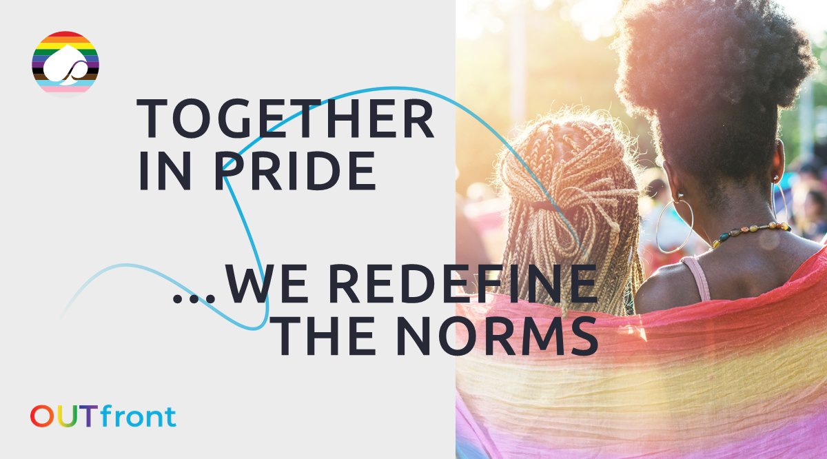 CapgeminiUK's tweet photo. June is Pride Month, a time to reflect on the meaning of Pride and why it matters.

Our theme ‘Together in Pride’ highlights the bond between the LGBT+ community and their allies. 

#OUTfront #4PositiveFutures https://t.co/Iq9zowHtr0