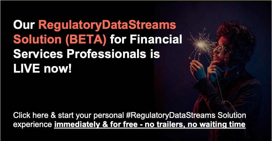 RegHubOfficial's tweet photo. 🚀Check out our new #RegulatoryDataStreams (BETA) for FS Professionals
✅Get real-time news from hundreds of sources 
✅Manage regulatory information in team workspaces
✅Set-up own real-time data-streams without any coding - for your teams or your clients
https://t.co/hyzpIwiauE https://t.co/uWpWs6hBBy