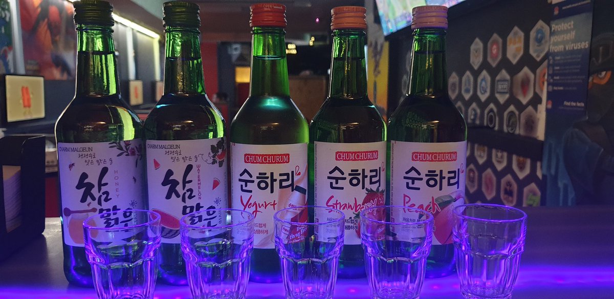 SpawnPointBar's tweet image. 5 flavours for you to try.
Get some soju now at the bar!