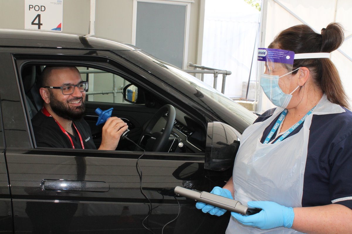 SouthTees's tweet photo. A new drive-through spirometry service is giving patients across Teesside and North Yorkshire the opportunity have their lung function test without even leaving their car.
https://t.co/AhwItBqeAn
#JamesCookHospital #LungTest https://t.co/bKVW9huDUz
