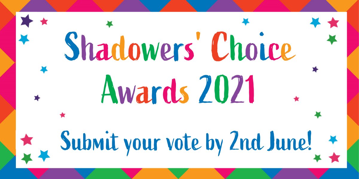 Today is the last chance for your Shadowers to vote for their favourite books to with the Shadowers' Choice Awards! Votes must be submitted by 5pm to be counted. Vote now at carnegiegreenaway.org.uk/final-vote
