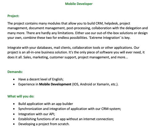 bagus_kr's tweet image. Yang berminat dengan lowongan ini, silahkan kirim email ke : bagus.kristanto@stiki.ac.id, sertakan cv dan expected salary, full remote, 40 hours/week , titip min @hrdbacot
#lowongankerja #fullremote #seniormobiledeveloper