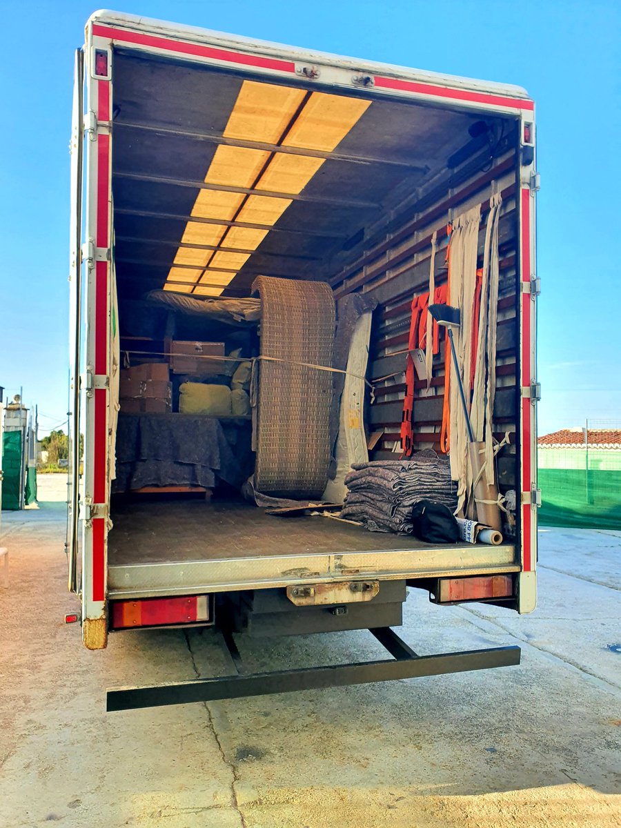 NH Storage and Logistics (@storagenh) on Twitter photo A big load again left this morning and is on it's way from Nerja Spain to Bristol UK. 
We had to shuffle a bit to make it all fit, but managed. All wrapped safely and tied up securely.
#storage #nerja #removals #UKSpain A big load again left this morning and is on it's way from Nerja Spain to Bristol UK. 
We had to shuffle a bit to make it all fit, but managed. All wrapped safely and tied up securely.
#storage #nerja #removals #UKSpain