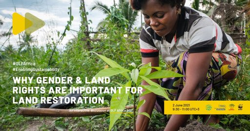 The @GlobalLF #GLFAfrica session is now over but you can watch the ‘Cultivating Equality’ in landscape restoration video produced by 
@TMG_think

🎥: bit.ly/2TwhLwh

🌱#EnablingSustainability
🌱#ForPeopleForPlanet
💚#NatureBasedSolutions
💚#EcosystemBasedAdaptation