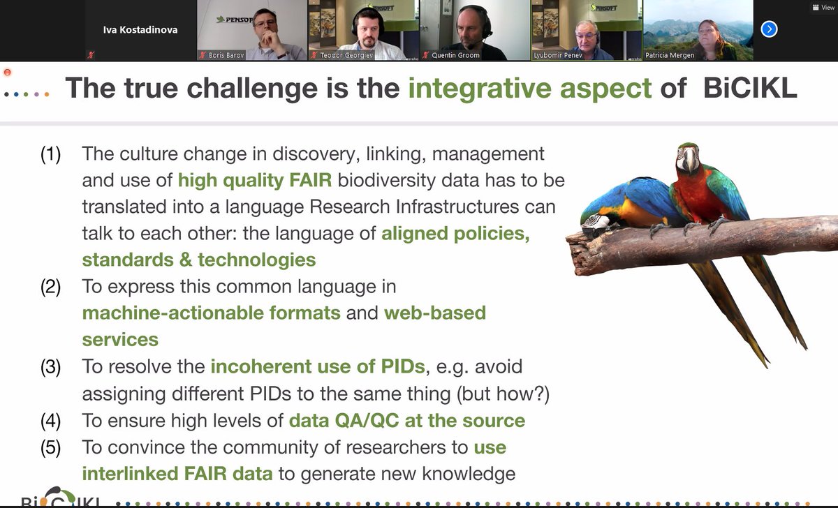 ♨️LIVE: A behind-the-curtains snippet from #BiCIKL_H2020_Kickoff: now looking at the challeges ahead of #BiCIKL_H2020.🙌 
👍Mission accepted!😉