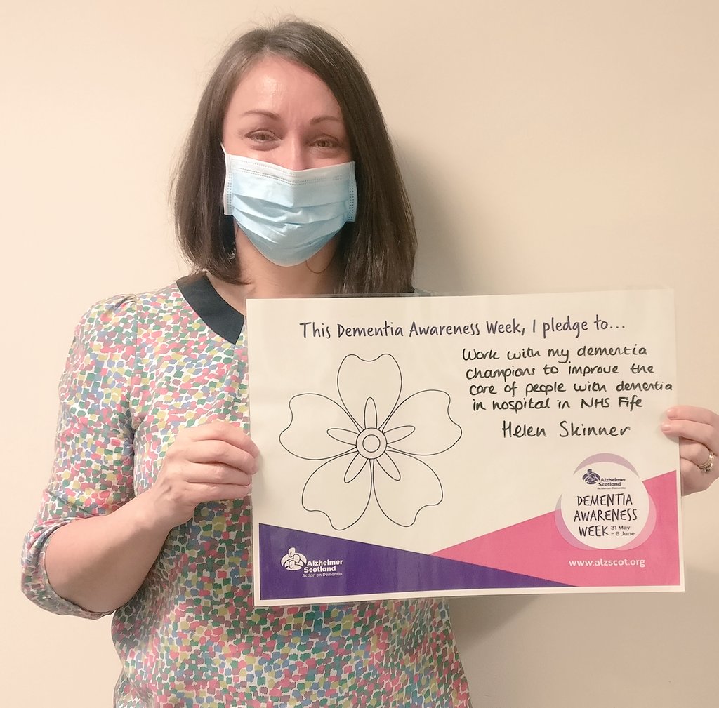 helenskinner99's tweet image. Here&apos;s my pledge for #DementiaAwareness week. Have you made your pledge yet? @AlzScotDNC @alzscot @AlzScotCPP @DPDSFife @nhsfife #oneweething #makeadifference #dementiachampions