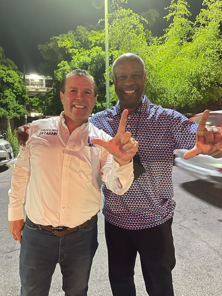 Un gusto poder saludar a mi amigo y paisano guaymense de corazón, Derek Bryant, uno de los mejores beisbolistas y sin duda manager de México.