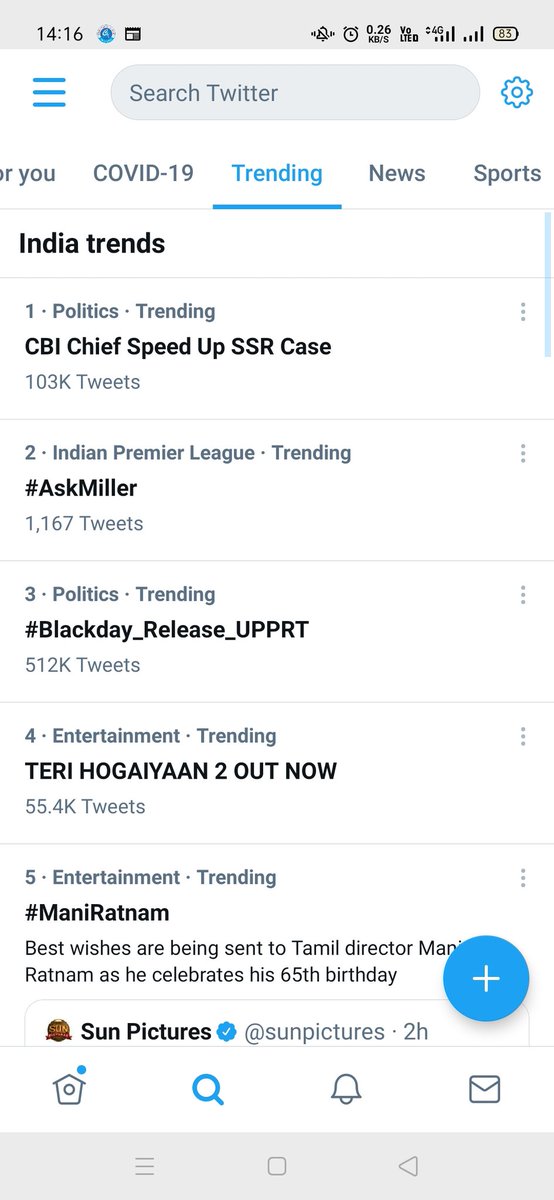 Anchal51507725's tweet photo. 0.5M + tweets still trending in top three. Unemployed youth hoping for some positive results from government. #Blackday_Release_UPPRT #Blackday_Release_UPPRT https://t.co/YSsJvBWbP9