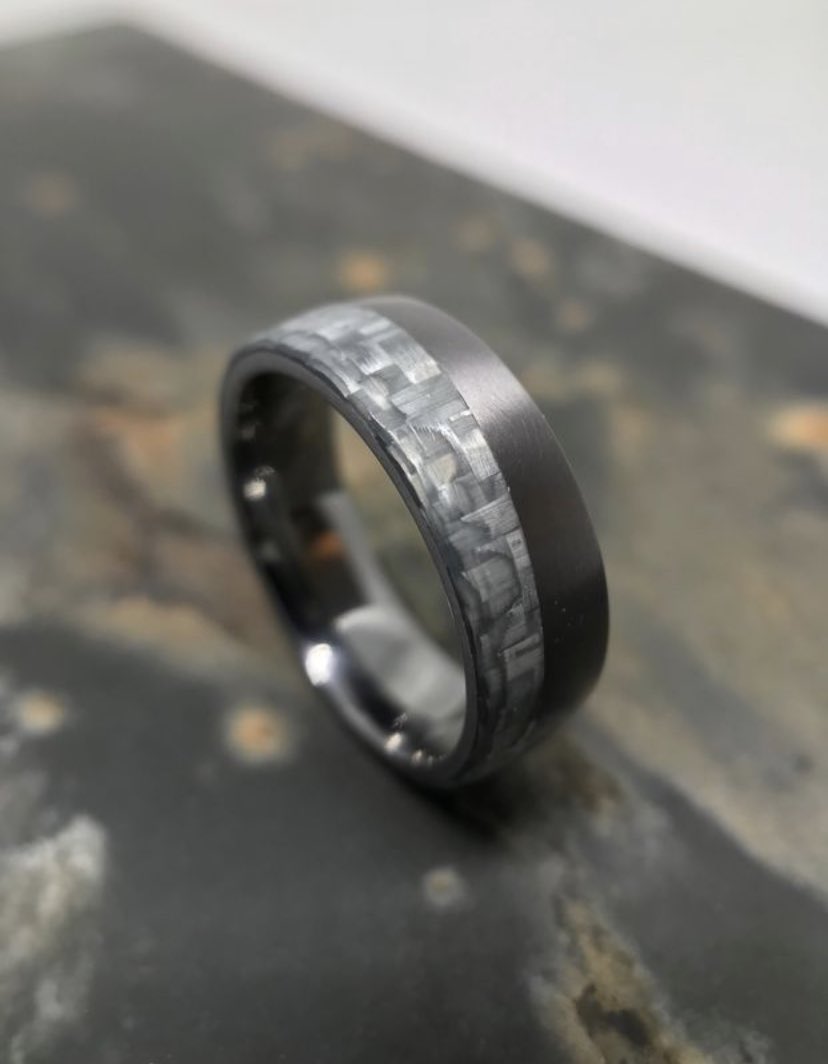 We can’t get enough of our Tantalum pieces! Pop in store today to see what goodies we have for you! Lord of beautiful carbon designs available too. #carbon #jewellers #chelmsford