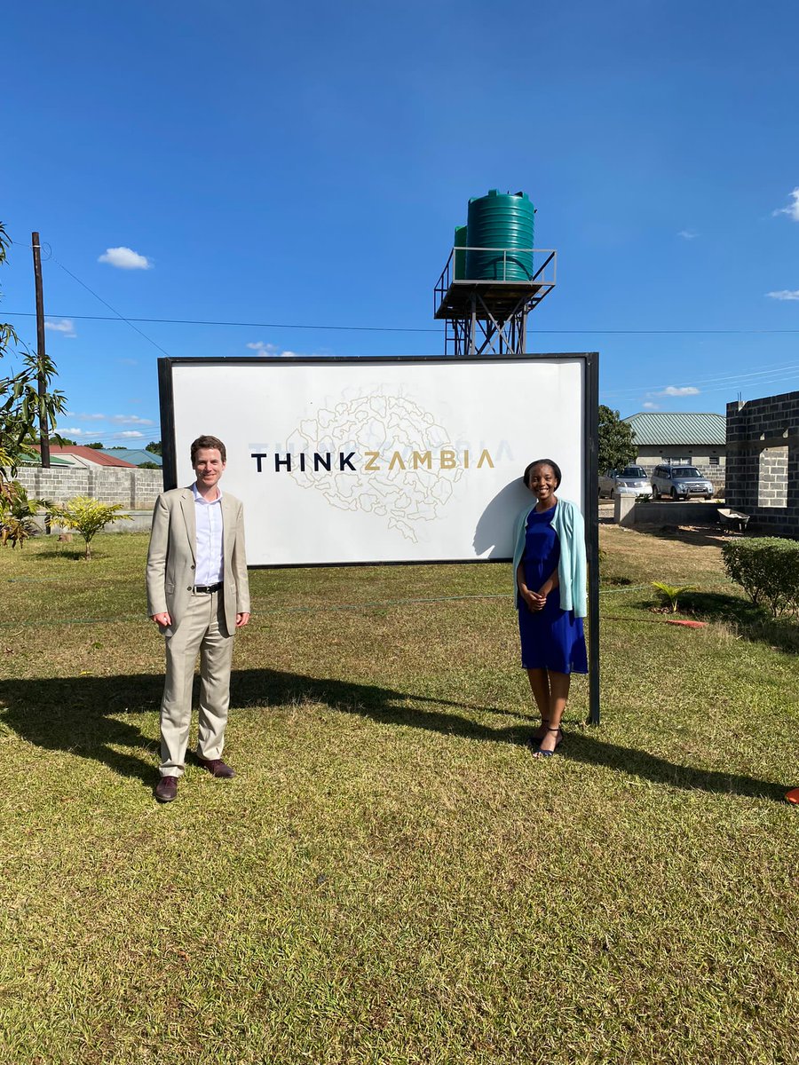 ThinkZambiaORG's tweet photo. @nkwoolley The British High Commissioner, paid us a quick visit while on his visit to the Copperbelt. We appreciate him taking time out of his busy schedule to accommodate us. https://t.co/3rAUNpZGKf