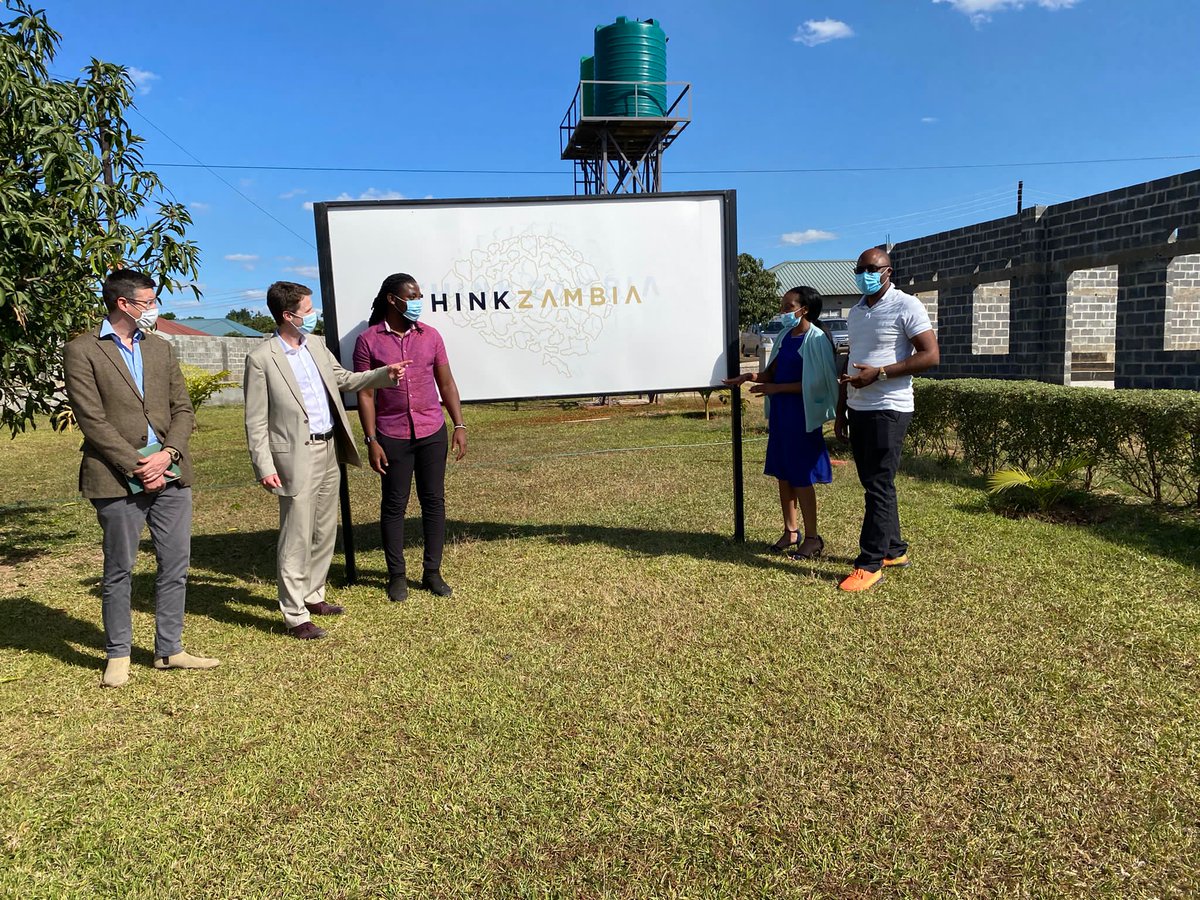 ThinkZambiaORG's tweet photo. @nkwoolley The British High Commissioner, paid us a quick visit while on his visit to the Copperbelt. We appreciate him taking time out of his busy schedule to accommodate us. https://t.co/3rAUNpZGKf