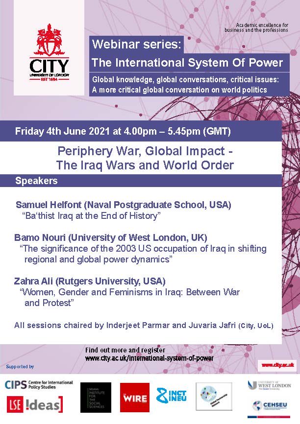 Inderjeet Parmar (@usempire) on Twitter photo national regional global implications of unjust imperial war - we look at the roots of the Iraq Wars and the local and global consequences <a href="/Bamonouri/">Dr. Bamo Nouri</a> <a href="/ZahraSociology/">Zahra Ali زهراء علي</a> Samuel Helfont <a href="/MYBISA/">BISA - British International Studies Association</a> <a href="/USFPgroup/">BISA US Foreign Policy Working Group</a> <a href="/informeopeu/">OPEU</a> <a href="/SecurityContext/">Security in Context</a> national regional global implications of unjust imperial war - we look at the roots of the Iraq Wars and the local and global consequences <a href="/Bamonouri/">Dr. Bamo Nouri</a> <a href="/ZahraSociology/">Zahra Ali زهراء علي</a> Samuel Helfont <a href="/MYBISA/">BISA - British International Studies Association</a> <a href="/USFPgroup/">BISA US Foreign Policy Working Group</a> <a href="/informeopeu/">OPEU</a> <a href="/SecurityContext/">Security in Context</a>