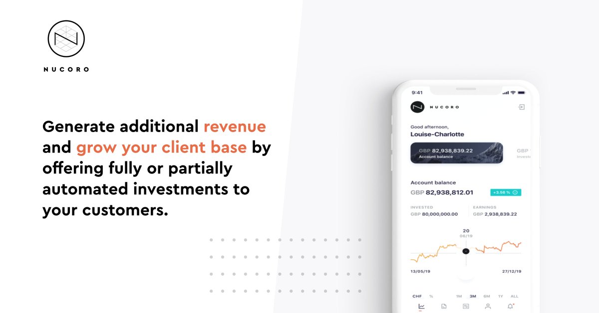 A digital investment platform enables banks to offer their customers partially or fully automated investments whilst keeping their in-house costs low and create additional revenue streams.

Find out more here: nucoro.com/blogs/understa…

#fintech #investing #investment #banking